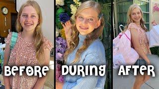 Teen Modeling Vlog Before & After