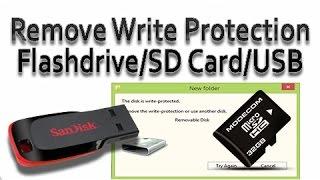 Remove write protection from micro sd card