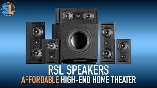 Wicked Good Deal RSL Speakers CG3M 5.1 Home Theater Review   Giveaway WINNER