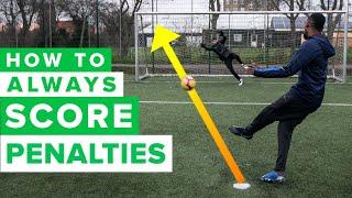 HOW TO ALWAYS SCORE PENALTIES  Penalty kick tutorial