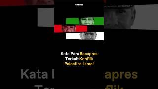 Apa Pendapat Para Bakal #Capres Terkait Konflik Palestina-Israel? #israel #palestina