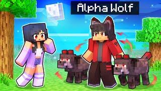 Living With The ALPHA Wolf In Minecraft