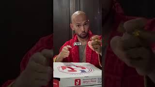 Andrew Tate gets Arrested by Pizza Box…