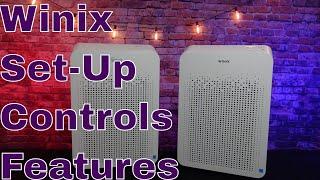 Winix Air Purifier Set-Up Features and Demonstration