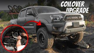 TOYOTA TACOMA MODS  Rough Country Vertex Coilover Suspension Lift