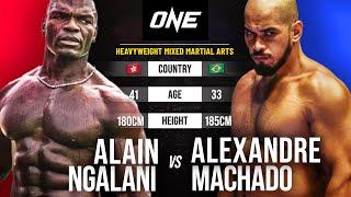 Alain Ngalani vs. Alexandre Machado  Full Fight From The Archives