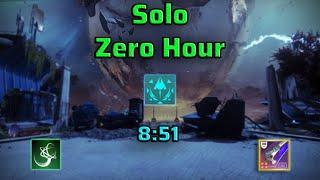 Solo Zero Hour in LESS than 9 Minutes 851