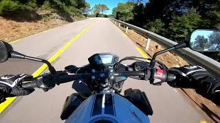 HONDA CB500F ONBOARD  POV  Pure Sound LeoVince Molins de Rei - BCN RAW Onboard