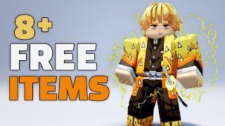 HURRY GET 8+ FREE ROBLOX ITEMS2024