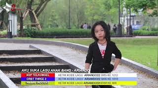 AKU SUKA LAGU ANAK BAND  KARAOKE  ARIANDO Cipt Yonni dores