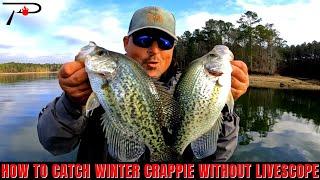 How To Catch Winter Crappie Without Live Scope