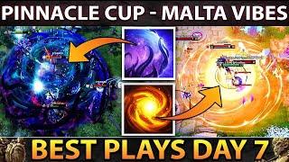 Dota 2 Best Plays of Pinnacle Cup Malta Vibes #2 - Day 7