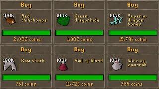 AFK OSRS Money Making Guide 2024 - Bot Dump Flipping