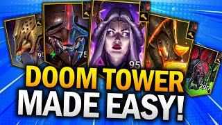 BEST CHAMPS for EVERY DOOM TOWER BOSS - Beginner Tips - Raid Shadow Legends Guide