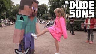 Minecraft In Real Life Pranks - Part 1