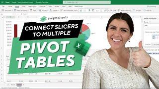 How to Connect Slicers to Multiple Pivot Tables in #Excel - 5️⃣ Easy Steps