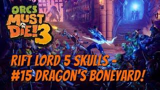 OMD3 - Rift Lord 5 Skulls - #15 Dragons Boneyard - War Scenario