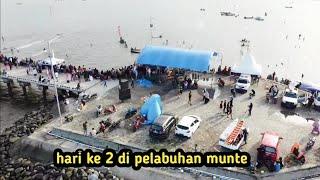 lomba balap perahu bala bala Munte view drone hari ke 2