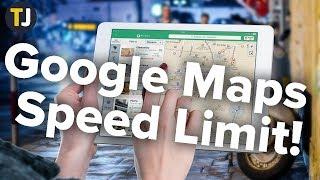 How to Show the Speed Limit on Google Maps