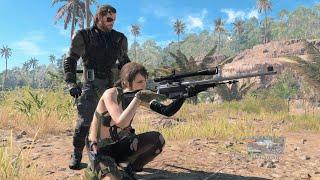 Metal Gear Solid V The Phantom Pain - HD Gameplay no commentery - On the Trail