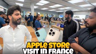 Apple store france  New Iphone series launched  All cousins together  Bilal Marth