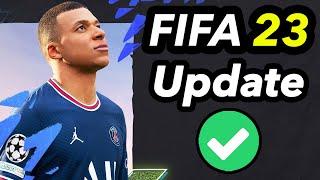 FIFA 23 JUST GOT A NEW UPDATE - Gameplay Changes & More 