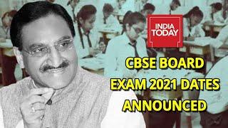 CBSE Board Exams 2021 Breaking News Class 10th&12th Board Exams To Be Held Between May 4 To June 10