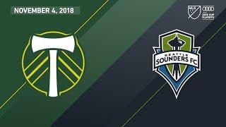 HIGHLIGHTS Portland Timbers vs. Seattle Sounders FC  November 4 2018