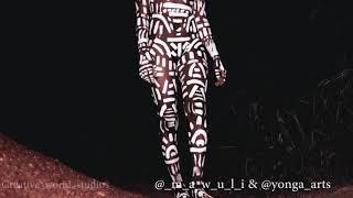 STEPS African Full Body Painting With Yonga Arts