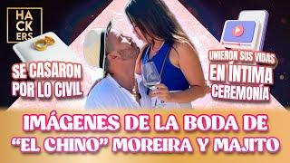 Imágenes exclusivas de la boda del Chino Moreira y Majo Dass  LHDF  Ecuavisa