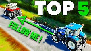 TOP 5 Mods TO SAVE TIME for Farming Simulator 19