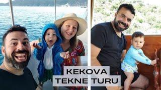 Tekneyle En Güzel Koyları Gezdik  Kekova Tekne Turu