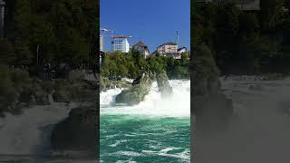 Rhine Falls waterfalls in Switzerland #drone #cinematic #waterfalls