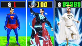 From $1 SUPERMAN to $1000000 SUPERMAN in GTA 5 RP
