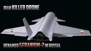 Shocking Iranian Shahed-136 killer drone renamed Geranium-2 in Russia