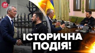 ️Зеленський зустрівся з Генсеком НАТО у Києві  Що привіз СТОЛТЕНБЕРГ?