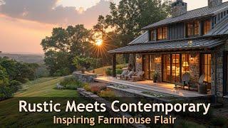 Farmhouse Flair Blending Rustic Warmth with Modern Convenience