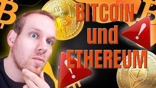 Bitcoin & Ethereum. Zieht Bitcoin wieder an ?? DIESE Marke MUSS halten sonst fallen wir unter 60000$