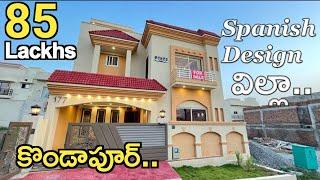 villa for sale 85 LACKHS gated communty ll Hyderabad