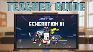 HOUR OF CODE GENERATION AI - Minecraft Education