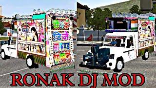 RONAK DJ livery for dj pickup v2  simulator indonesia  bussid   mod  #viral #remix #dj #song