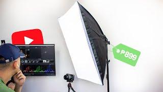 Affordable Softbox Lighting to Start YouTube - BEST for Beginners