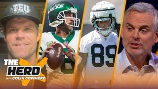 Aaron Rodgers discomfort Expectations for Brock Bowers in Las Vegas?  NFL  THE HERD
