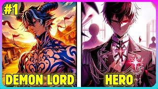 He Was A Powerful Demon Lord In The Past But Was Reborn As A Hero & Started A New Life Manhwa Recap