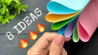 8 IDEAS DIY 3D Pop Up card Открытки из бумаги Своими руками