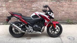 Honda CB500F 2015 white red H0880U