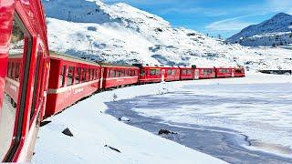 Fahren Sie mit dem schönsten Schneezug der Welt  Bernina Express  Italien - Schweiz