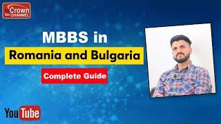 MBBS in Bulgaria  MBBS in Romania  Best countries for MBBS  Crown Immigration