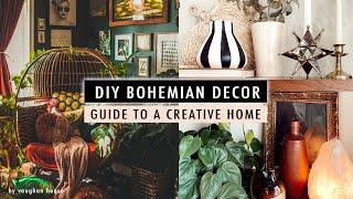 DIY BOHEMIAN DECOR + Guide To A Creative Home & THRIFT HAUL  XO MaCenna