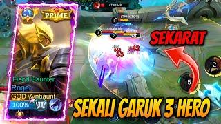 BUILD HYPER ROGER SEKALI GARUK SEKARAT‼️TONTON FULL GAMEPLAY HYPER ROGER  BUILD ROGER PALING SAKIT